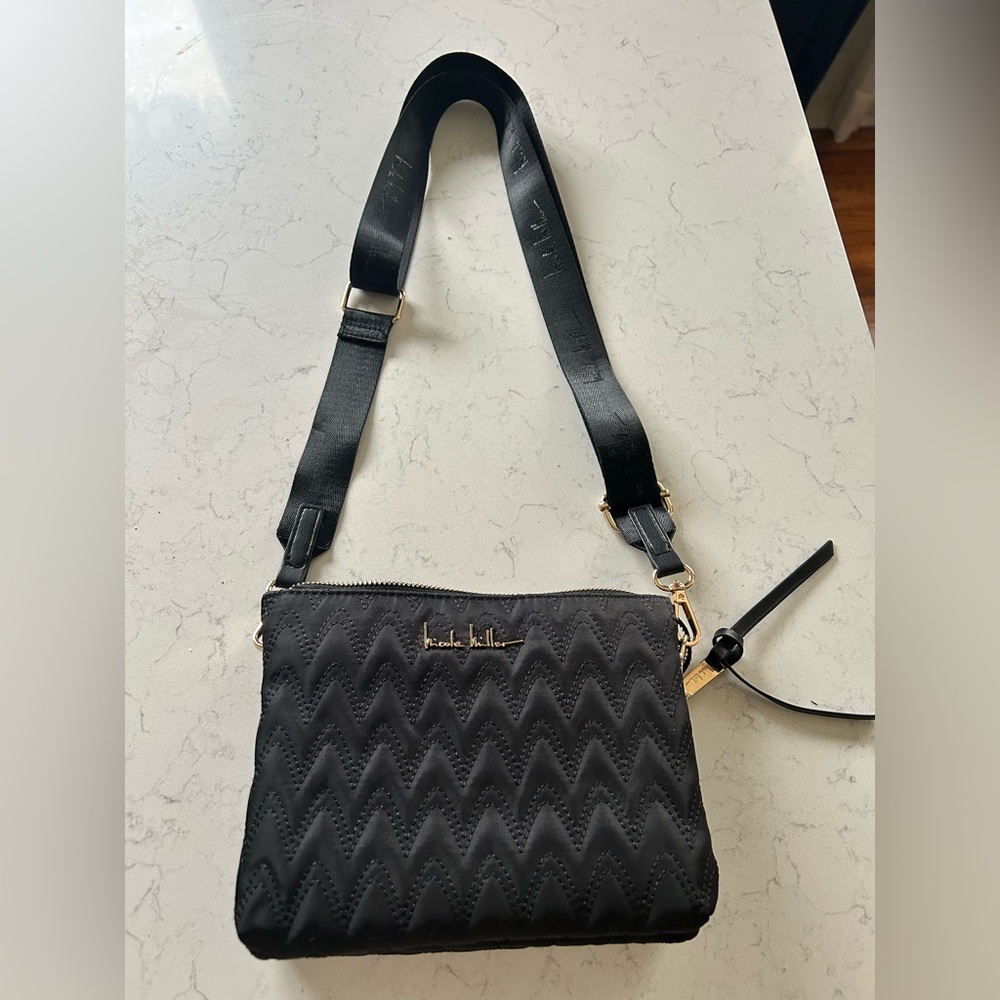 Nicole Miller Black Crossbody Bag - Picture 15 of 16